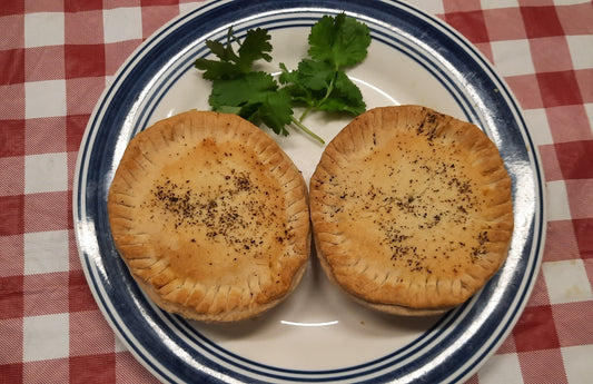 English Meat Pie - Pepper Steak - Pre-Baked & Frozen